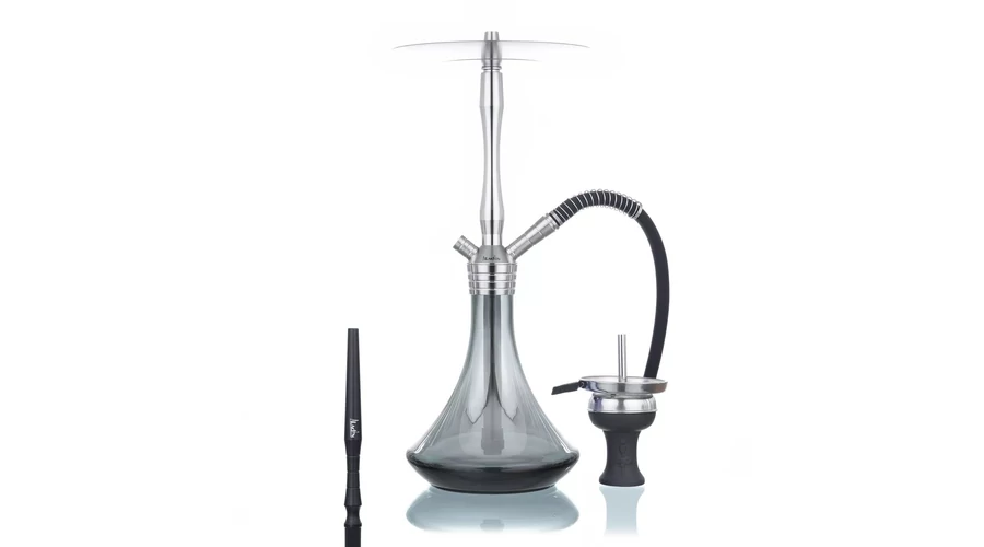 Narghilea Aladin MVP460 Shiny Black | Narghilea 1 furtun
